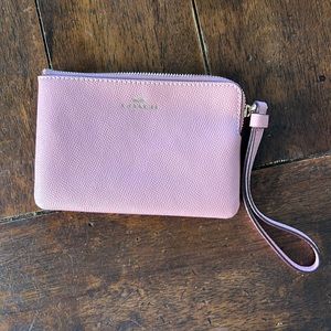 Coach wristlet color Pink Petal